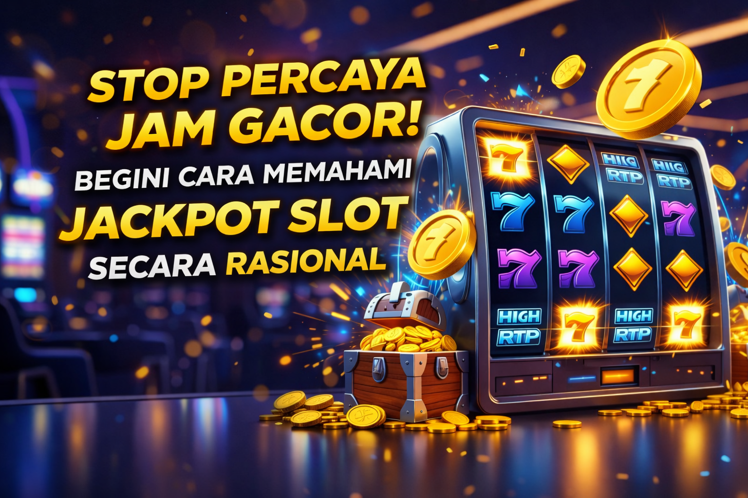 Stop Percaya Jam Gacor! Begini Cara Memahami Jackpot Slot Secara Rasional